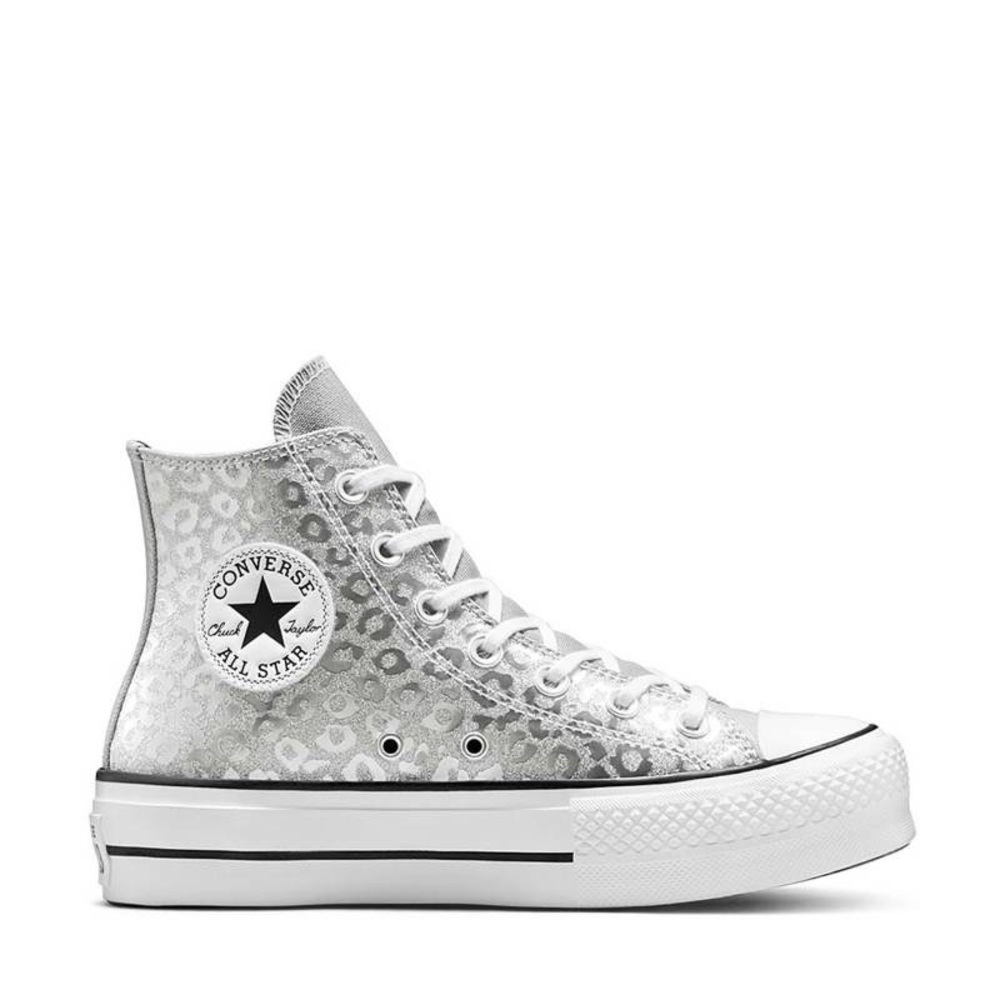 Womens Leopard Glitter Platform Taylor All Chuck